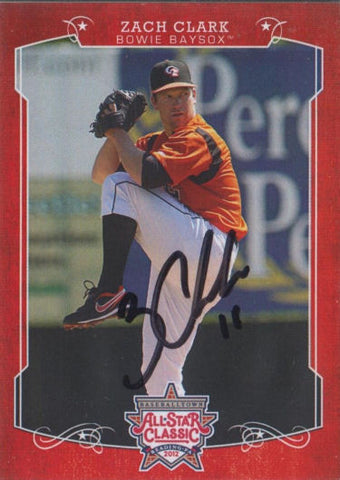 Zach Clark 2012 Eastern League All Star (Black Autograph)