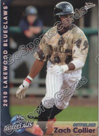 2010 Lakewood BlueClaws Zach Collier