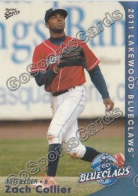 2011 Lakewood BlueClaws Zach Collier