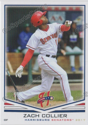 2017 Harrisburg Senators Zach Collier