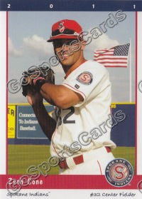 2011 Spokane Indians Zach Cone