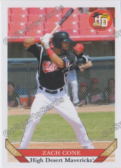 2015 High Desert Mavericks Zach Cone