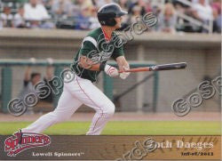 2011 Lowell Spinners Zach Daeges