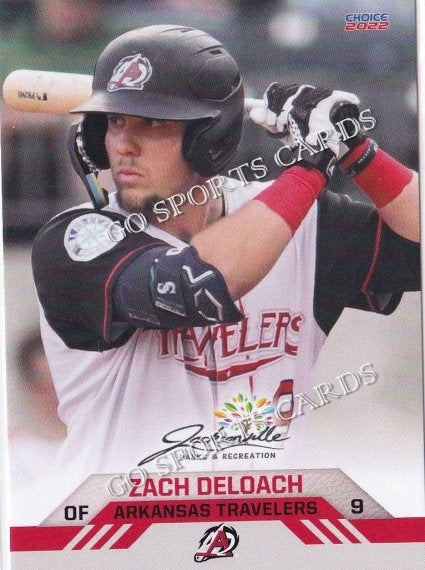 2022 Arkansas Travelers Zach Deloach