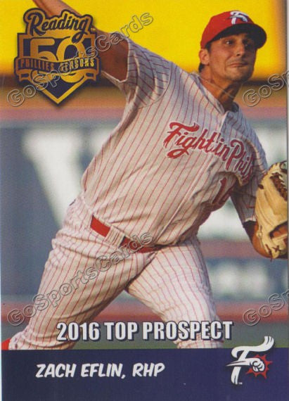 2016 Reading Fightin Phils Top Prospect 25 Zach Eflin