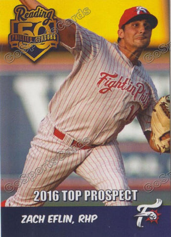 2016 Reading Fightin Phils Top Prospect 25 Zach Eflin