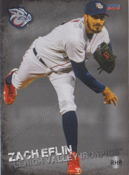 2018 Lehigh Valley IronPigs Zach Eflin