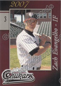 2007 Idaho Falls Chukars Zach Evangelho
