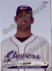 2009 Columbus Clippers Zach Jackson