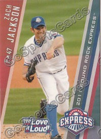 2011 Round Rock Express Zach Jackson
