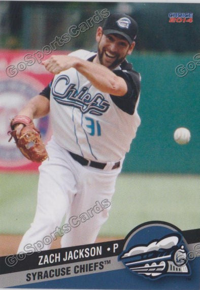 2014 Syracuse Chiefs Zach Jackson