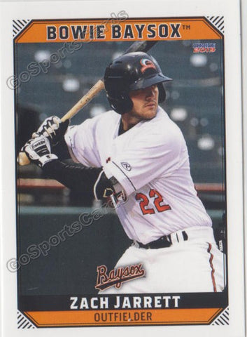 2019 Bowie Baysox Zach Jarrett