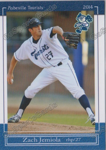 2014 Asheville Tourists Zach Jemiola