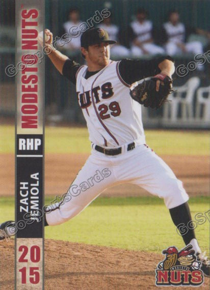 2015 Modesto Nuts Zach Jemiola