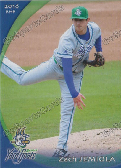 2017 Hartford Yard Goats Zach Jemiola