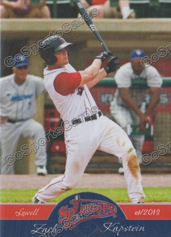 2013 Lowell Spinners Zach Kapstein