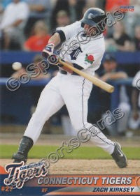 2012 Connecticut Tigers Zach Kirksey