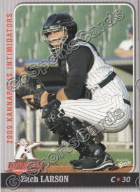 2009 Kannapolis Intimidators Zach Larson