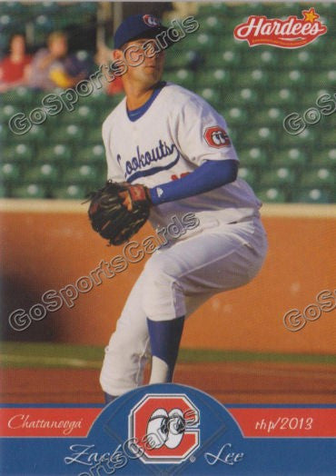 2013 Chattanooga Lookouts Zach Lee