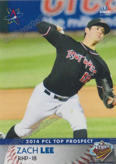 2014 Pacific Coast League Top Prospect Zach Lee