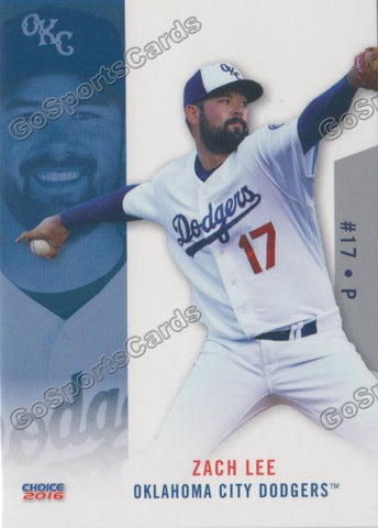2016 Oklahoma City Dodgers Zach Lee