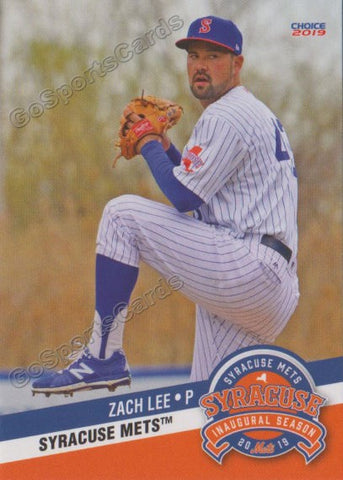 2019 Syracuse Mets Zach Lee