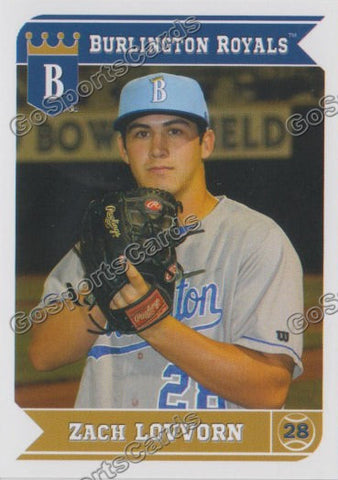 2013 Burlington Royals Zach Lovvorn