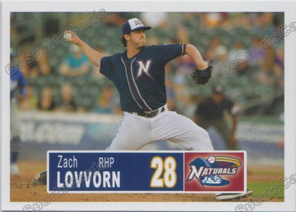2018 Northwest Arkansas Naturals Zach Lovvorn