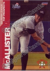 2007 New York Penn League Top Prospects Zach McAllister