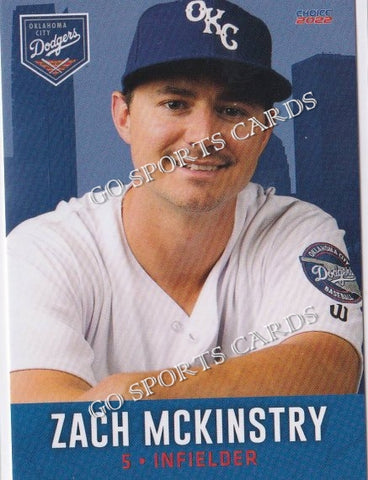 2022 Oklahoma City Dodgers Zach McKinstry