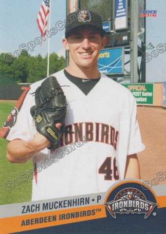 2016 Aberdeen Ironbirds Zach Muckenhirn