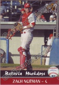 2004 Batavia MuckDogs Zach Norman