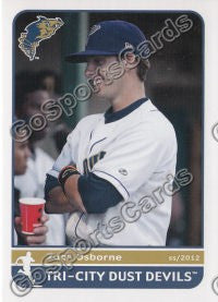 2012 Tri City Dust Devils Zach Osborne