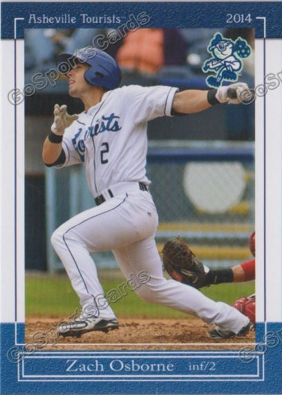 2014 Asheville Tourists Zach Osborne