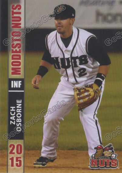 2015 Modesto Nuts Zach Osborne