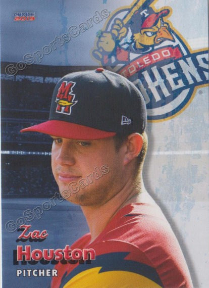 2019 Toledo Mud Hens Zac Houston