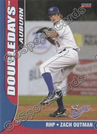 2010 Auburn Doubledays Zach Outman