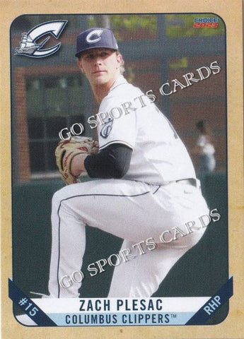 2023 Columbus Clippers Zach Plesac