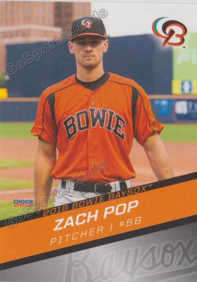 2018 Bowie Baysox Update Zach Pop