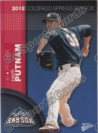2012 Colorado Springs Sky Sox Zach Putnam