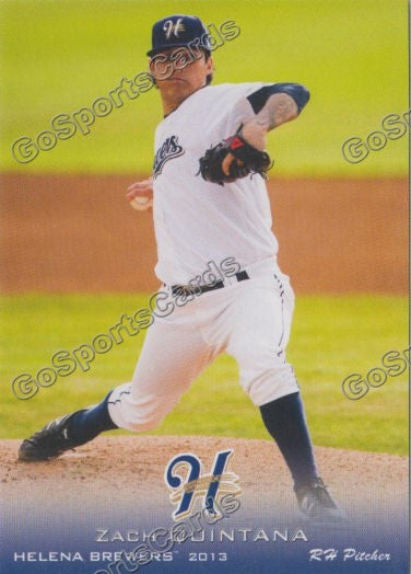 2013 Helena Brewers Zach Quintana