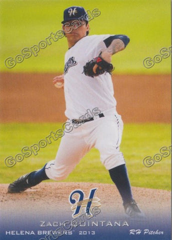 2013 Helena Brewers Zach Quintana