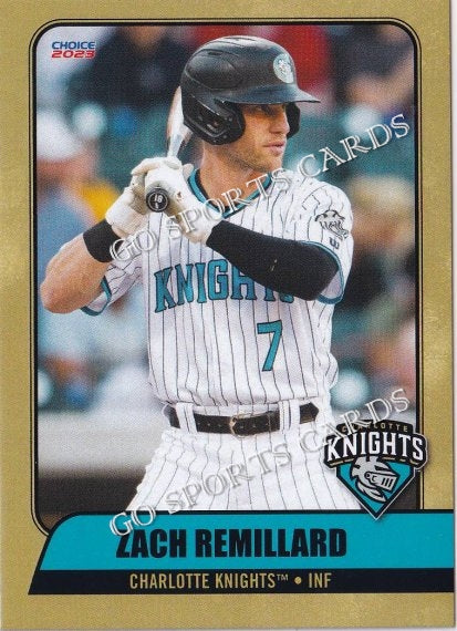 2023 Charlotte Knights Zach Remillard