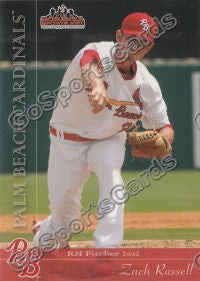 2012 Palm Beach Cardinals Zach Russell