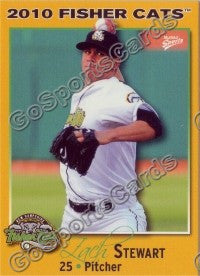 2010 New Hampshire Fisher Cats Zach Stewart