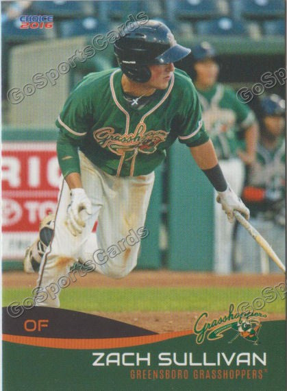 2016 Greensboro Grasshoppers Zach Sullivan