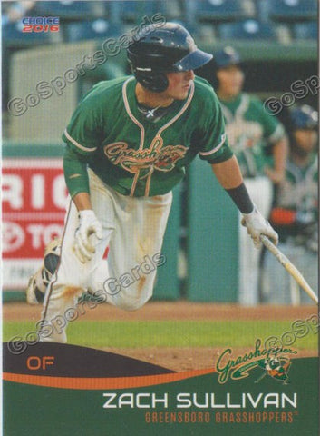 2016 Greensboro Grasshoppers Zach Sullivan