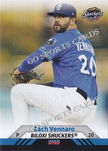 2022 Biloxi Shuckers Zach Vennaro
