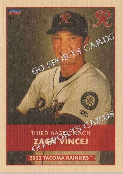 2022 Tacoma Rainiers Zach Vincej