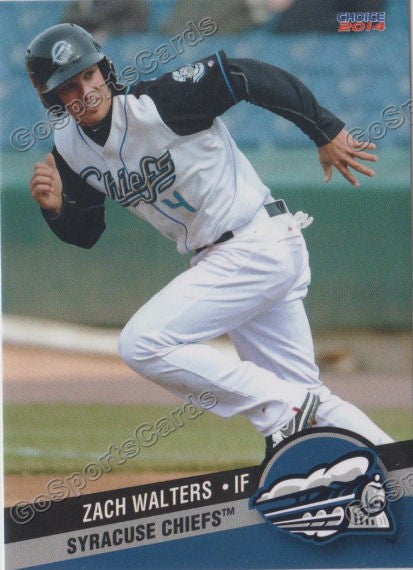 2014 Syracuse Chiefs Zach Walters